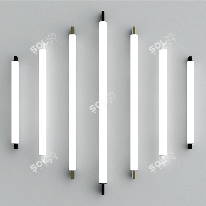 Illuminate Your Vanity: Keel LED Light 3D model image 3