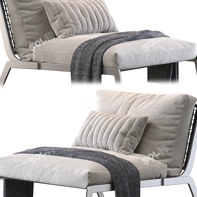 Elevate Your Comfort: Happy Flexform 3D model image 3