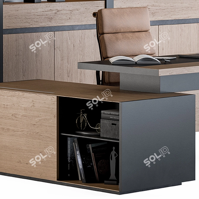 Executive Essentials - Manager Set
Sleek and Stylish Office Furniture
Efficiency and Elegance Combined
Modern Office Furniture 3D model image 4