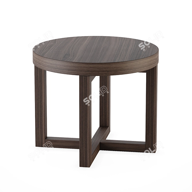 Sleek Yard Coffee Table 3D model image 1