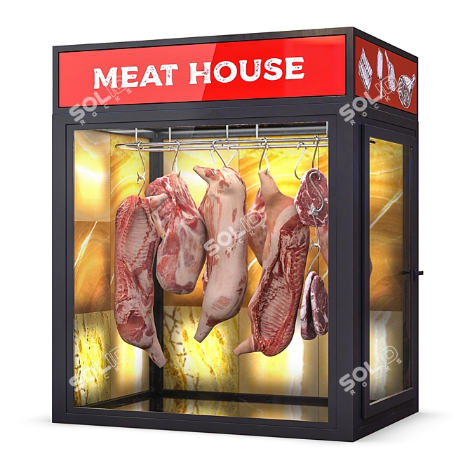 Onyx Meat Freezer | 3166x2750x1885mm 3D model image 1