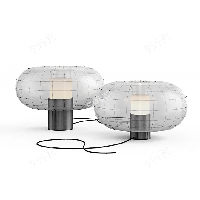 Elegant Fontanella Lighting by FontanaArte 3D model image 3