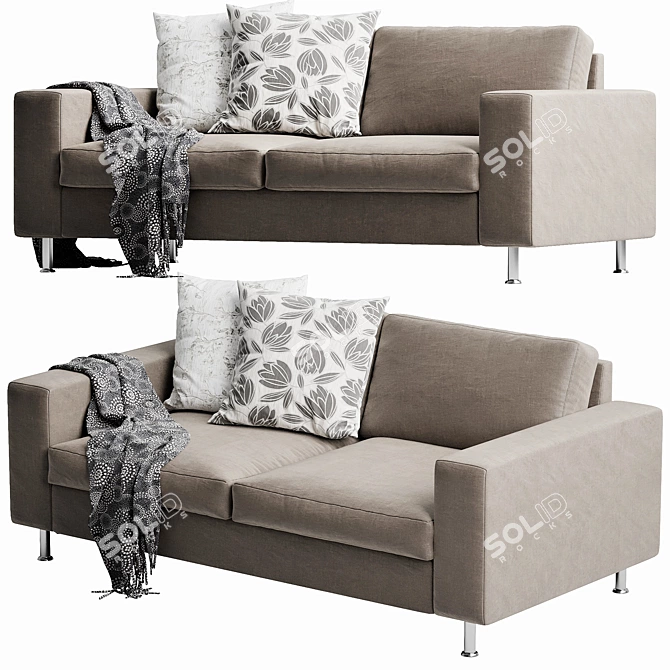 Indivi2 Boconcept Sofa: Modern Design, Superior Quality 3D model image 4