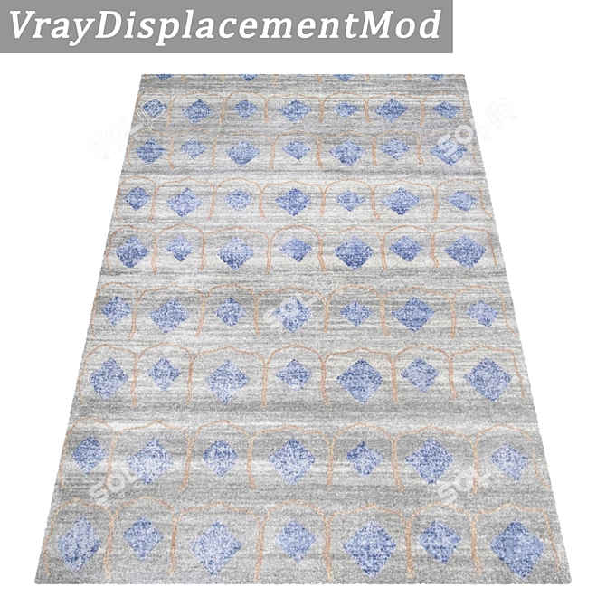 Luxury Carpet Set: High-quality Textures 3D model image 3