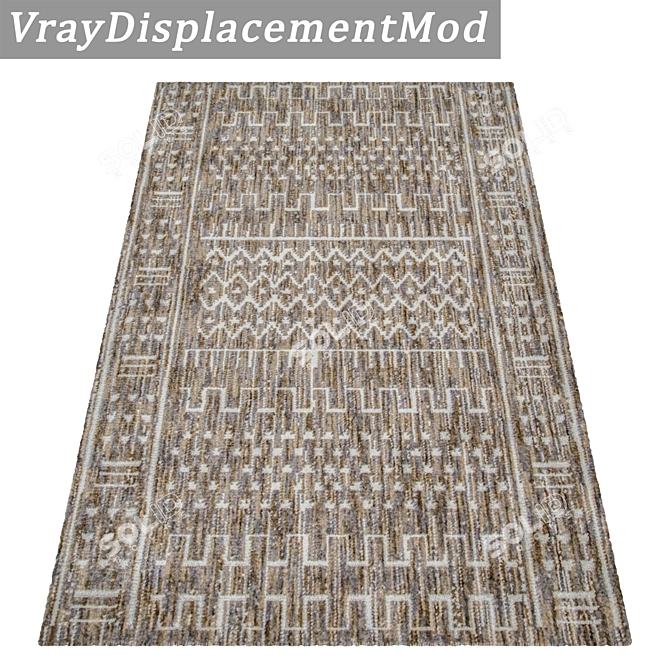 High-Quality Carpets Set: 3D Textures 3D model image 3