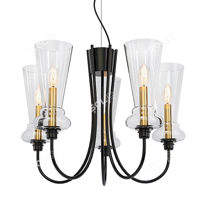 Glamourous Evoluce Rammo Pendant 3D model image 1