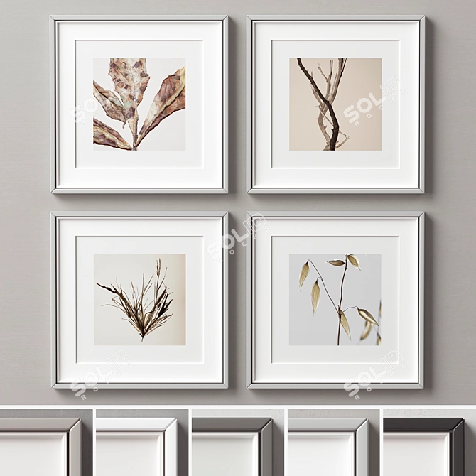 Elegance Frames Collection - Set of 4 3D model image 2