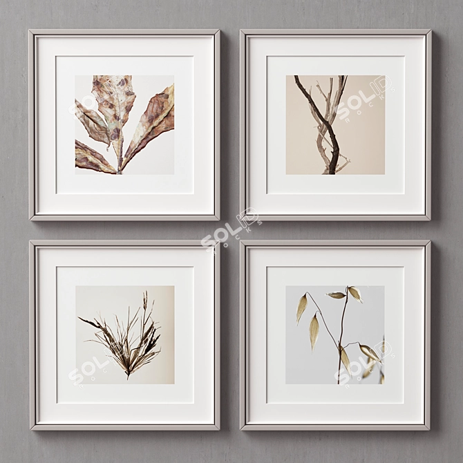 Elegance Frames Collection - Set of 4 3D model image 3