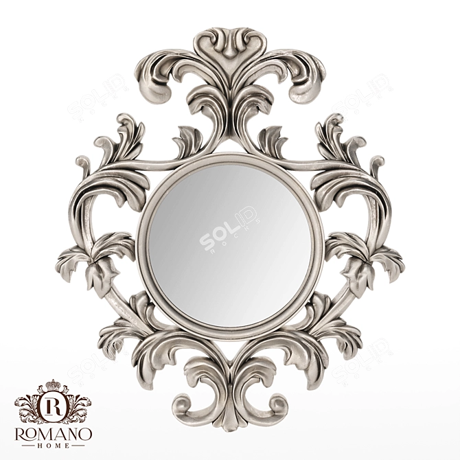 Title: Evelyn Mirror - Handcrafted Italian Finish 3D model image 1