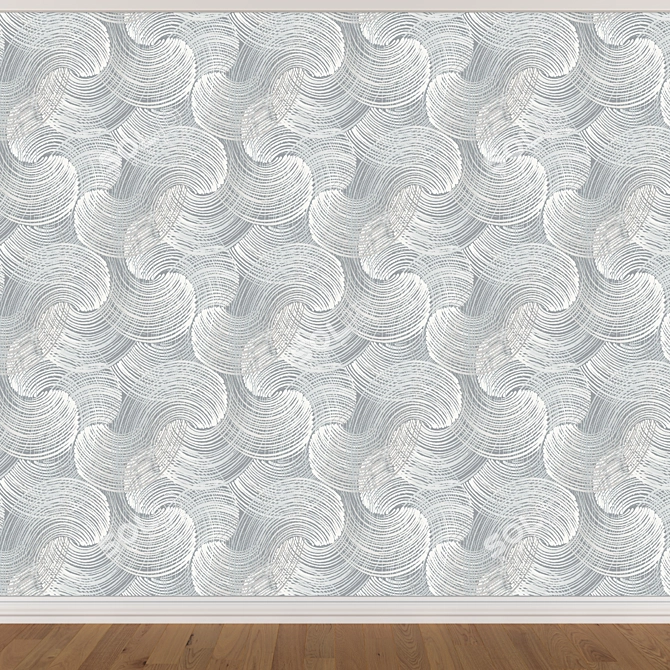 Seamless Wallpaper Set (3 Colors) 3D model image 2