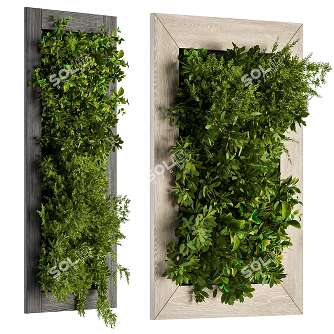 3-in-1 Vertical Garden Frame 3D model image 2