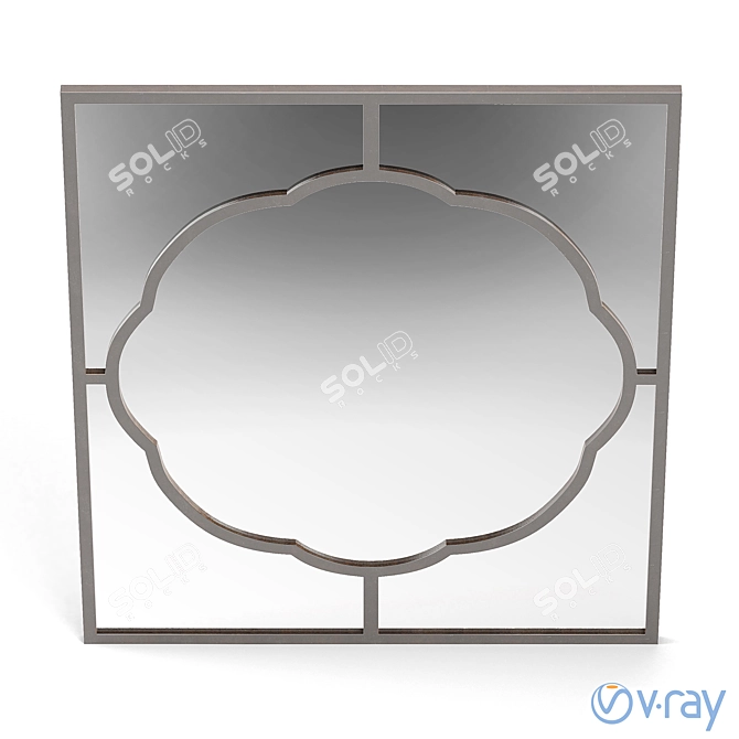 Gabby Dupont Mirror: Exquisite Reflection for Elegant Décor 3D model image 3