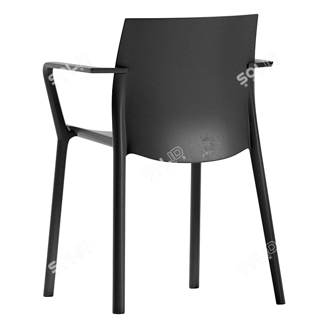 Kastel Klia: Stylish and Compact 570х540х800 мм 3D model image 4