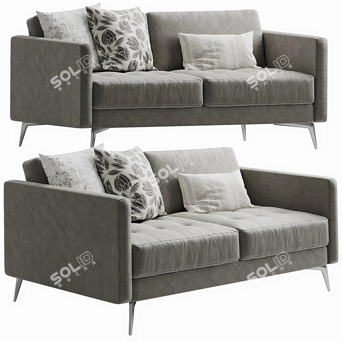 Boconcept Osaka Modern Sofa 3D model image 1