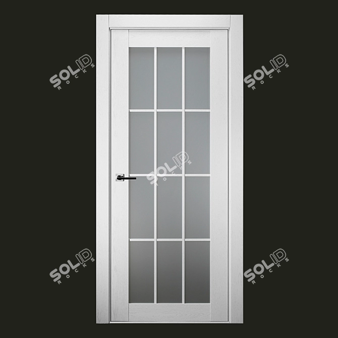 Annecy Interior Door: Stylish and Sturdy by Belwooddoors 3D model image 1