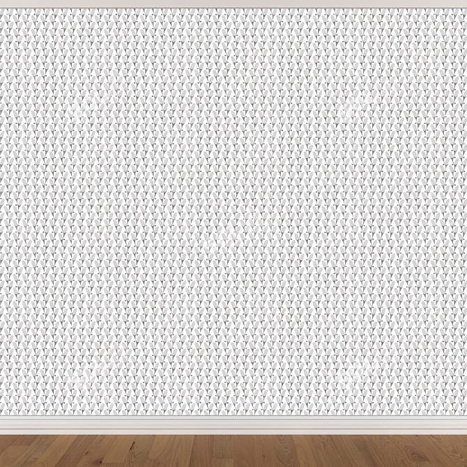 Seamless Wallpaper Set - 3 Colors 3D model image 4