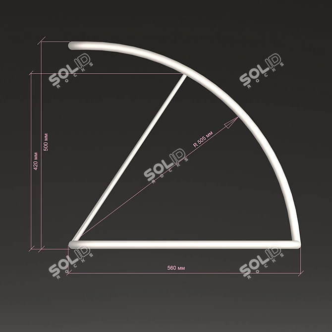 Secure Bike Parking Solution 3D model image 5