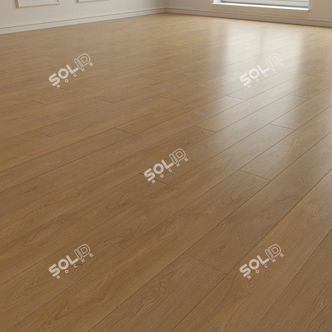 Bering Laminate Parquet Flooring 3D model image 2