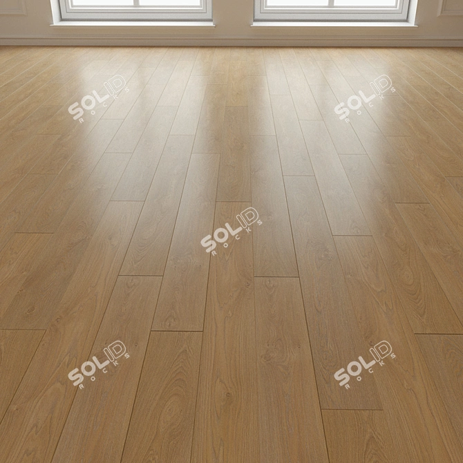 Bering Laminate Parquet Flooring 3D model image 3