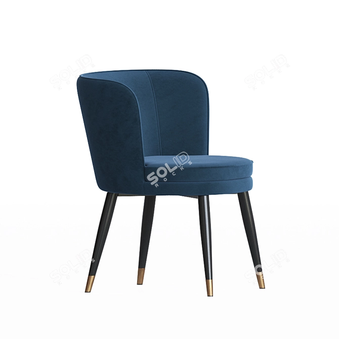 Elegant Eichholtz Grenada Dining Chair 3D model image 3