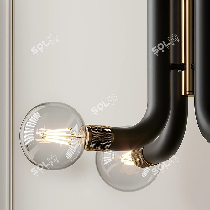 Luxe Hudson Valley Pendant Lighting 3D model image 3