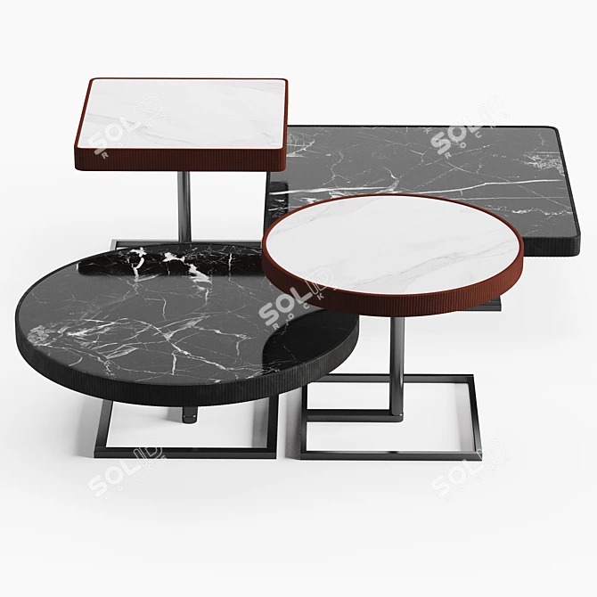 Bud_e_Terence: Stylish Italian Tables 3D model image 1