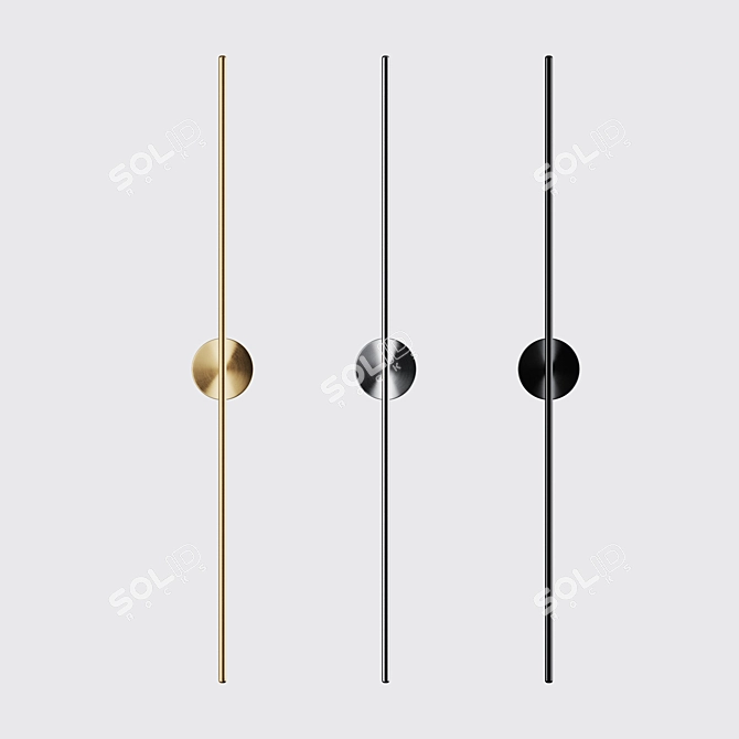 Skandi Minimal 05 Wall Light 3D model image 6