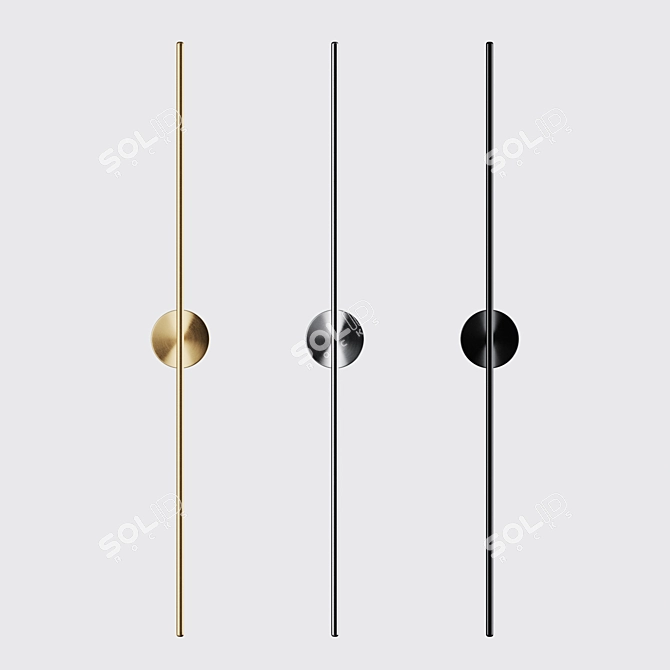 Skandi Minimal 05 Wall Light 3D model image 7