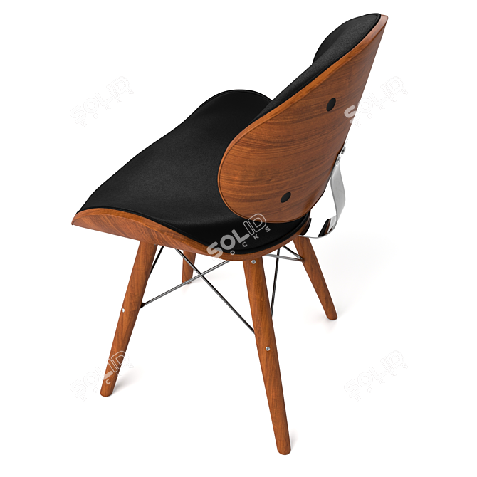 Florida M PU Chair - Modern Design, Premium Quality 3D model image 3