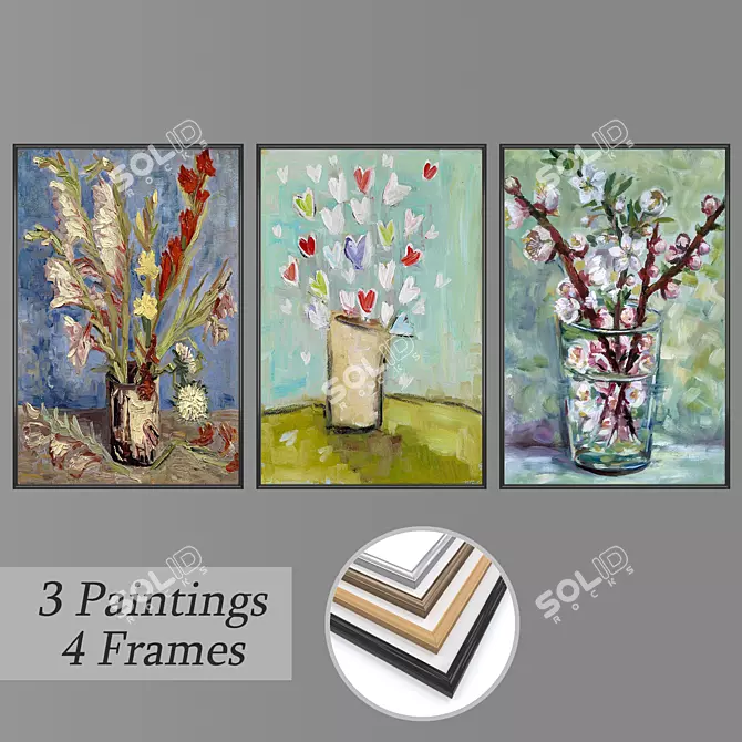 Set of Wall Paintings with Multiple Frame Options

Decorate your walls with versatile wall paintings and frames 3D model image 1