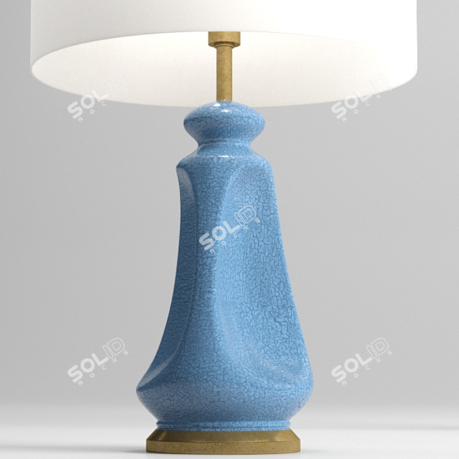Elegant Kapila Table Lamp 3D model image 5
