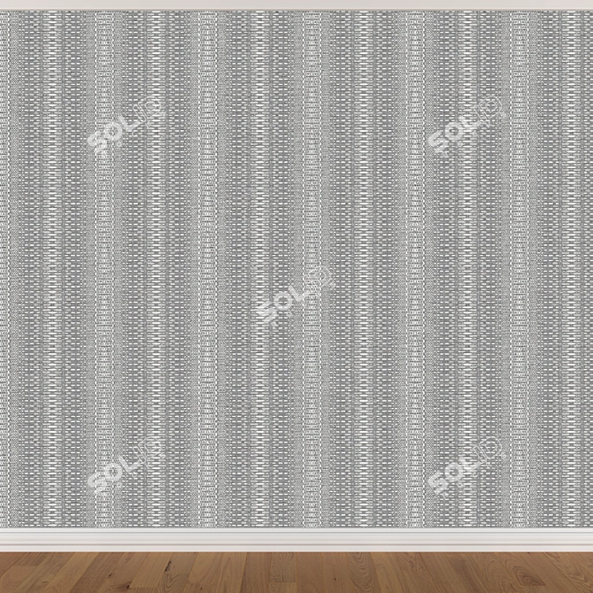 Seamless Wallpaper Set (3 Colors) 3D model image 4