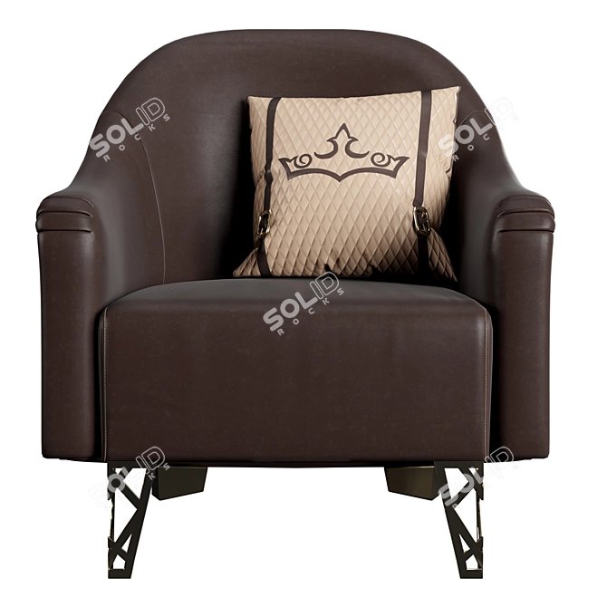 Luxurious Formenti Paradise Armchairs 3D model image 3