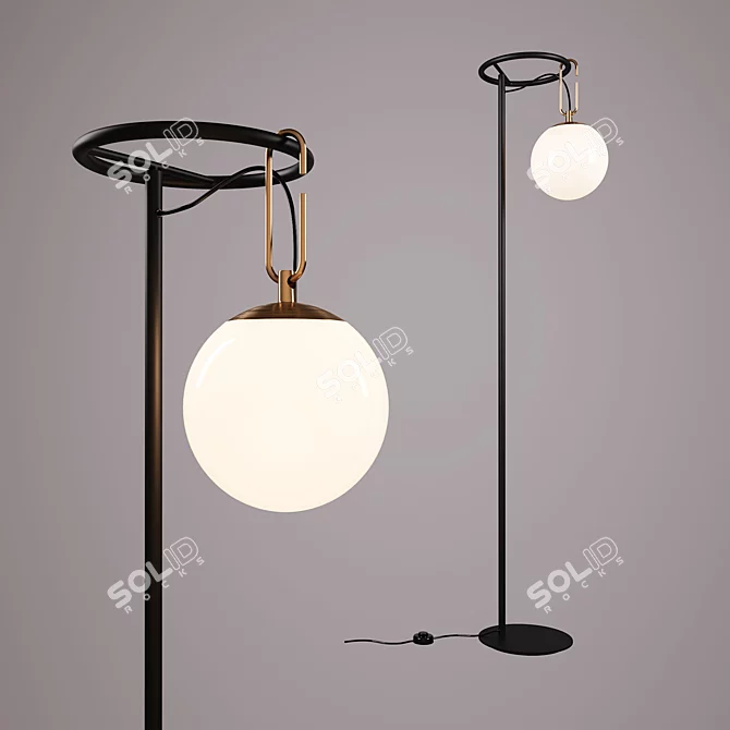 Title: NH Floor Lamp - 2019 Collection 3D model image 1