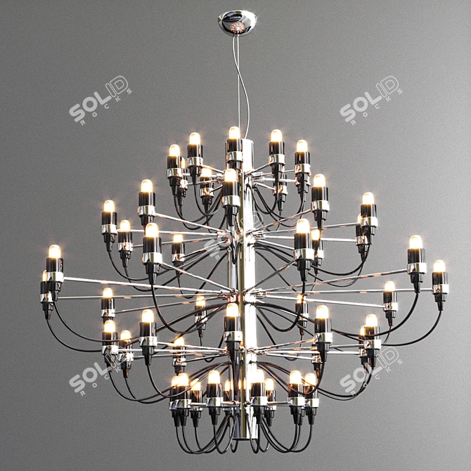 Luxury Chandelier Collection for Perfect Ambience 3D model image 5