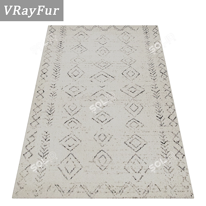 Title: Luxury Carpet Set 3D model image 2