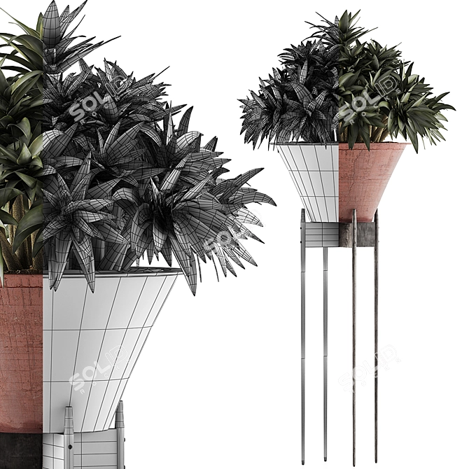 Exotic Greenery Collection 3D model image 4