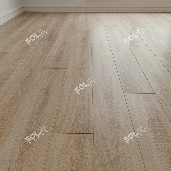 Martini Oak Laminate Parquet 3D model image 1