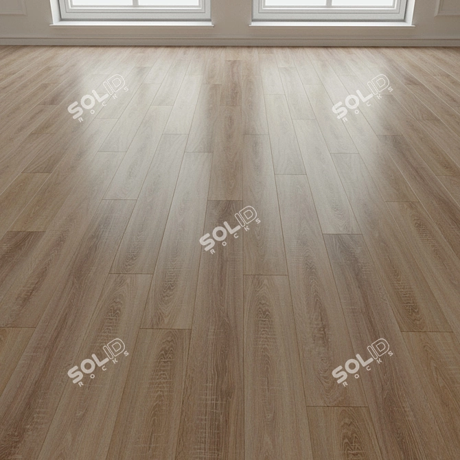 Martini Oak Laminate Parquet 3D model image 3