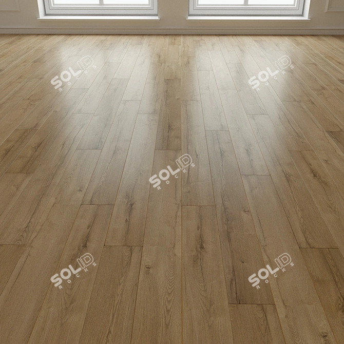 Hrast Fest Laminate Parquet 3D model image 3