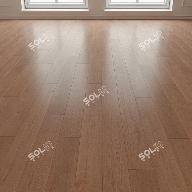  Oak Caliente Laminate Parquet 3D model image 3