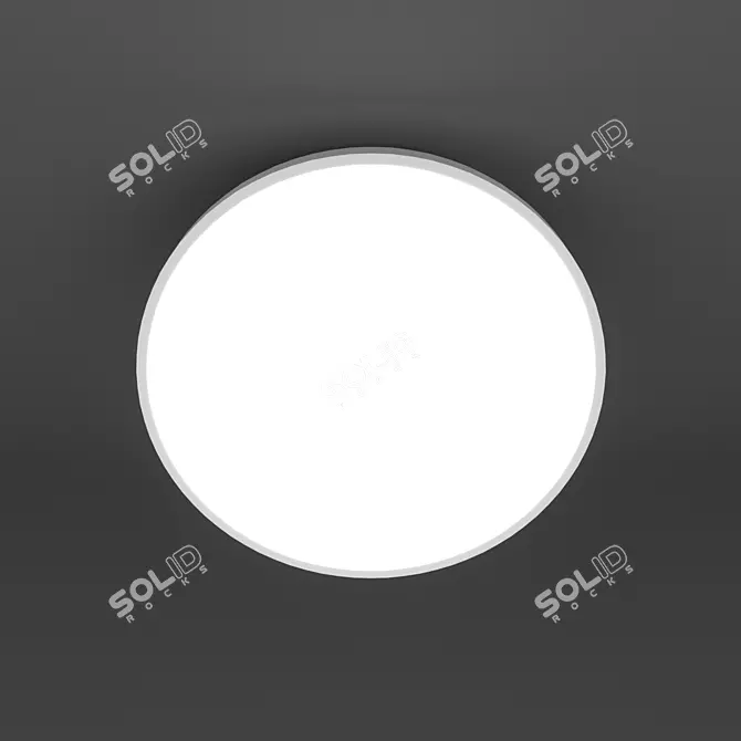 Sleek & Bright: HOKASU Sun On Luminaire 3D model image 2