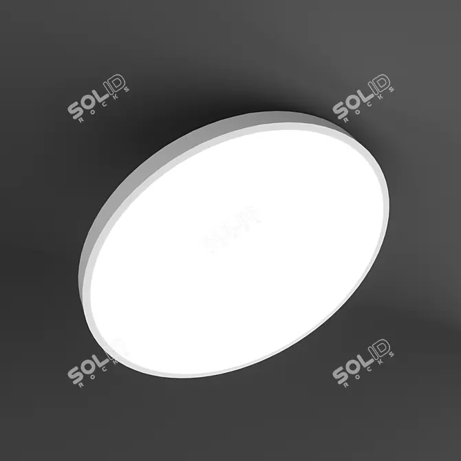 Sleek & Bright: HOKASU Sun On Luminaire 3D model image 3