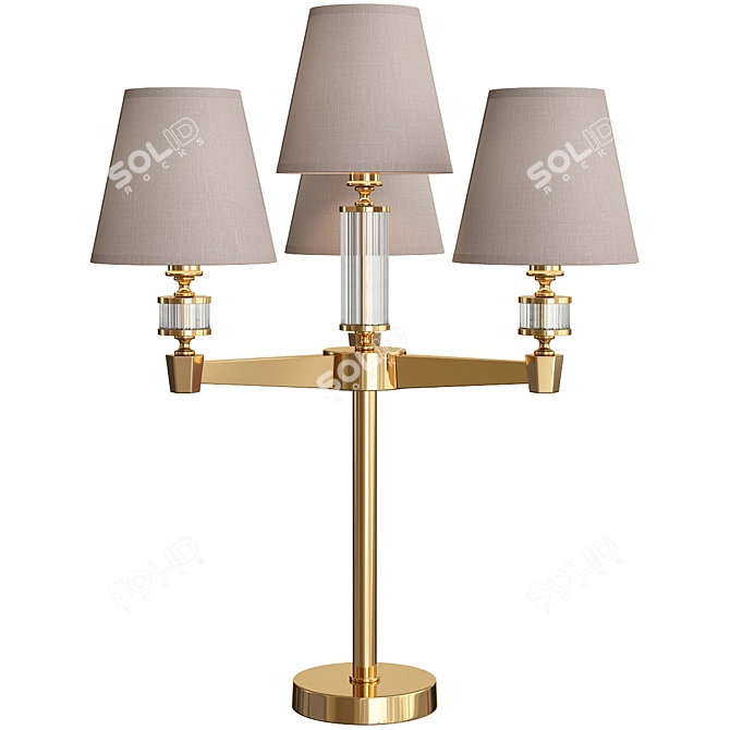 Elegant MW-Light DelRey Table Lamp 3D model image 2