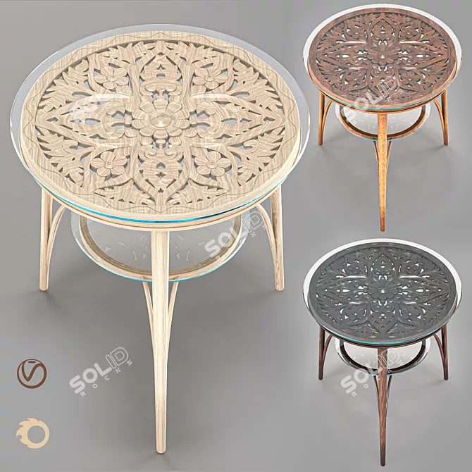 Elegant Table Ornament opps 3D model image 1