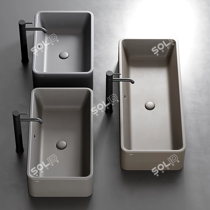 Ceramica Cielo Shui Ceramic Countertop Washbasin 3D model image 9