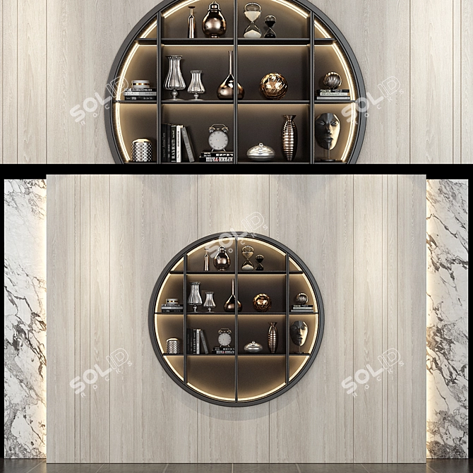 Modern Furniture Set 127: Stylish and Functional 3D model image 1