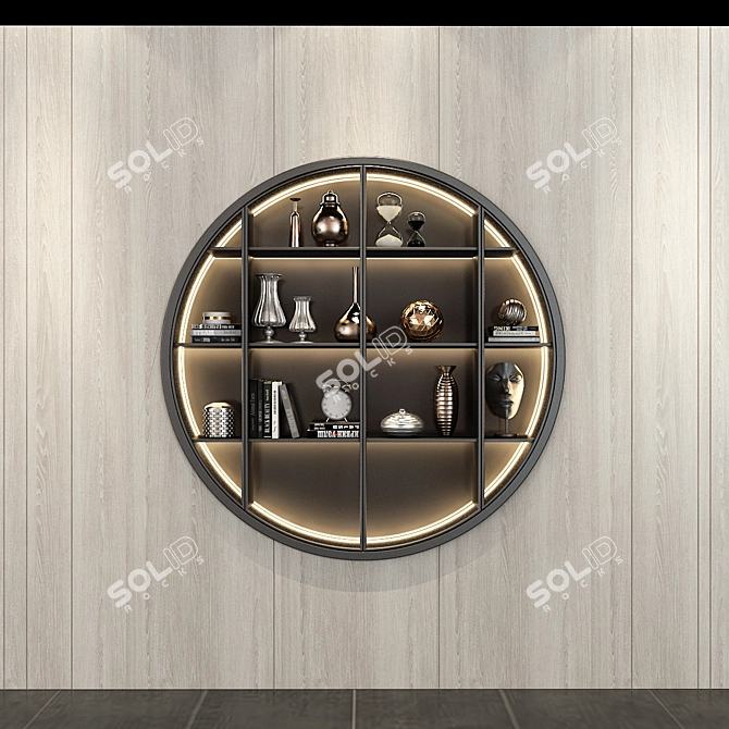 Modern Furniture Set 127: Stylish and Functional 3D model image 3