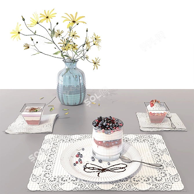 Berrylicious Delight 3D model image 2