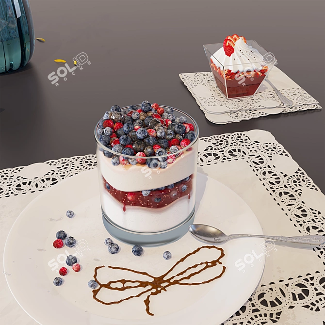 Berrylicious Delight 3D model image 5